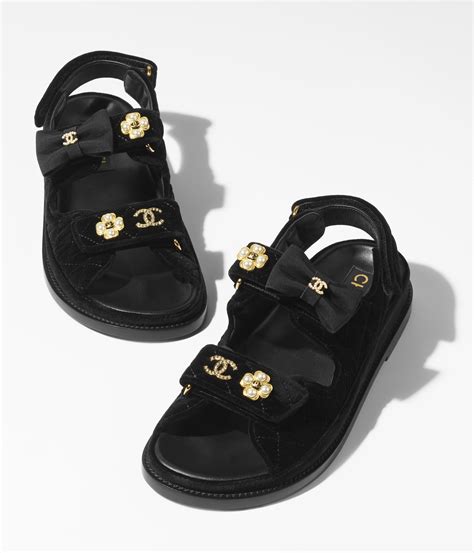 sandale chanel|chanel sandals shop online.